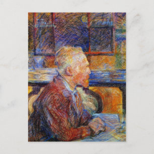 Portrait von Vincent Van Gogh Postkarte