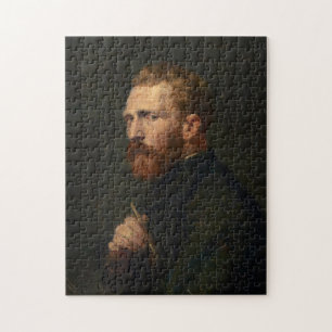 Portrait von Vincent van Gogh von John Peter Russe Puzzle
