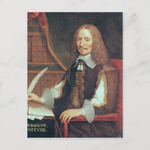 Portrait von Vincent Voiture Postkarte