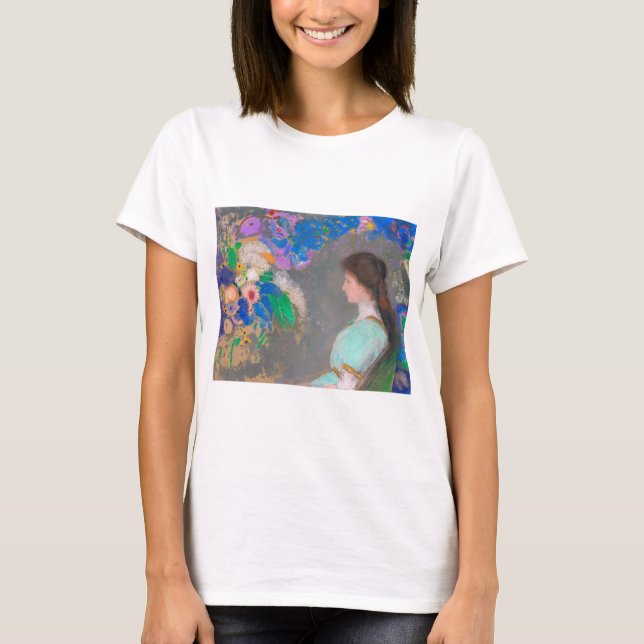 Portrait von Violette Heymann, Redon T-Shirt (Vorderseite)