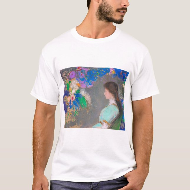 Portrait von Violette Heymann, Redon T-Shirt (Vorderseite)