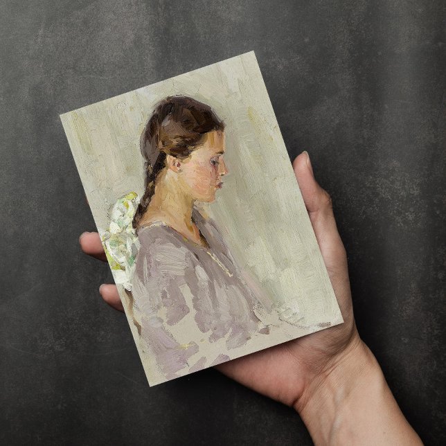 Portrait von Vivian | William Herbert Dunton Karte (Von Creator hochgeladen)