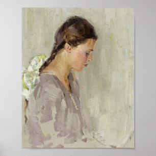 Portrait von Vivian William Herbert Dunton Poster