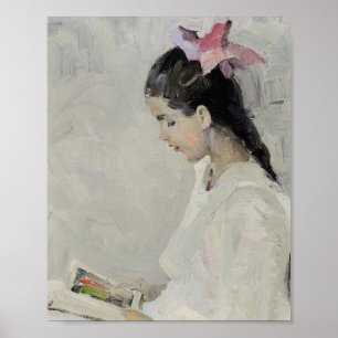 Portrait von Vivian William Herbert Dunton Poster