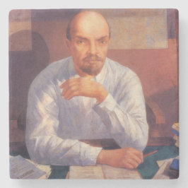 Portrait von Vladimir Lenin Steinuntersetzer