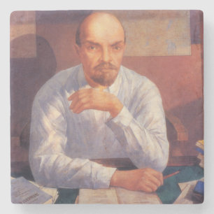 Portrait von Vladimir Lenin Steinuntersetzer