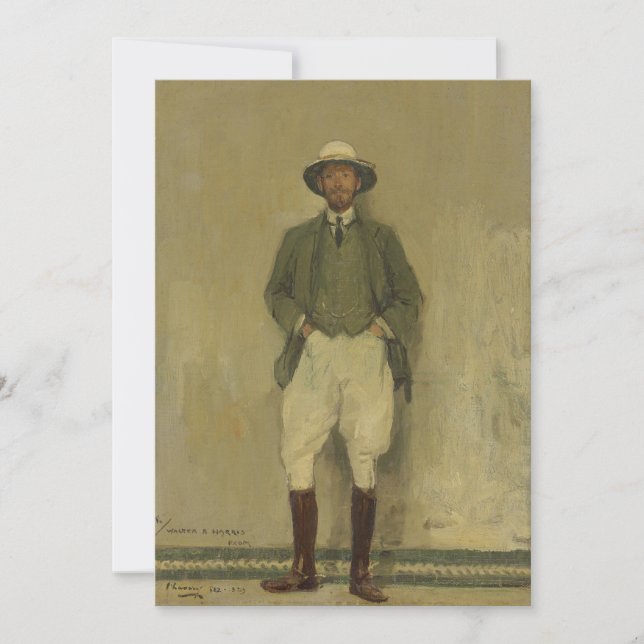 Portrait von Walter B. Harris | Sir John Lavery (Vorderseite)