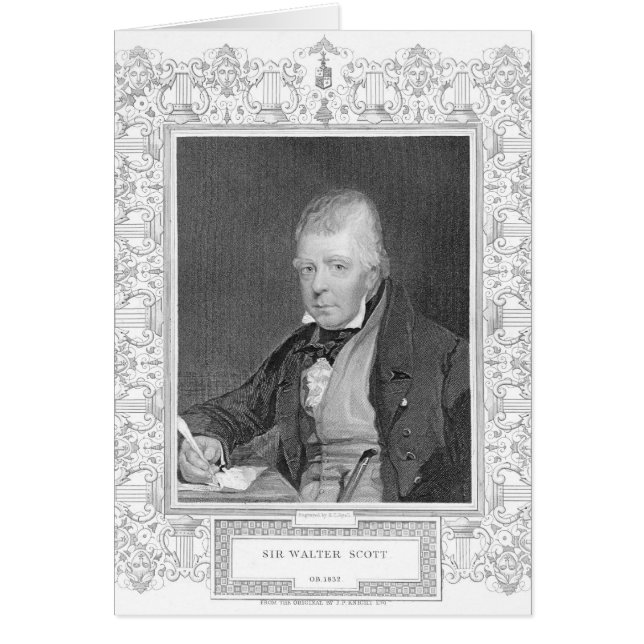 Portrait von Walter Scott (Vorne)