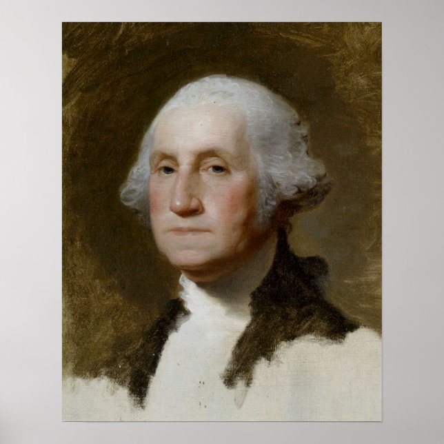 Portrait von Washington Poster (Vorne)