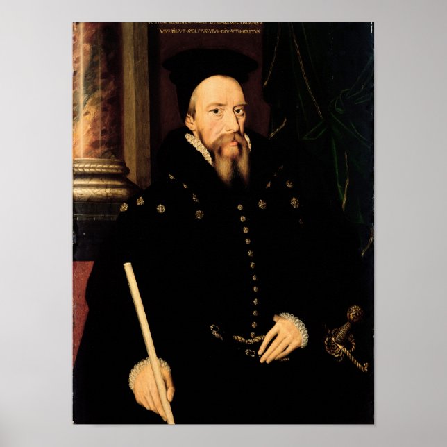 Portrait von William Cecil Poster (Vorne)