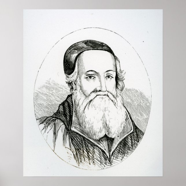 Portrait von William Grindal Poster (Vorne)