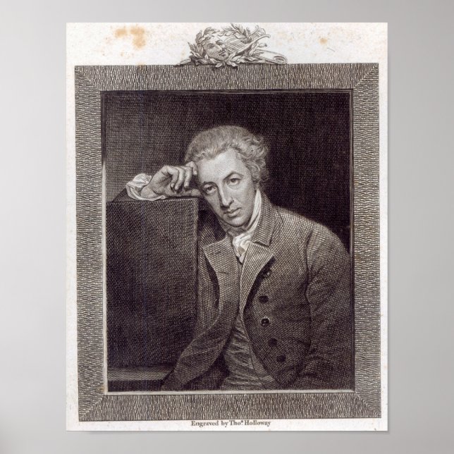 Portrait von William Hayley Poster (Vorne)