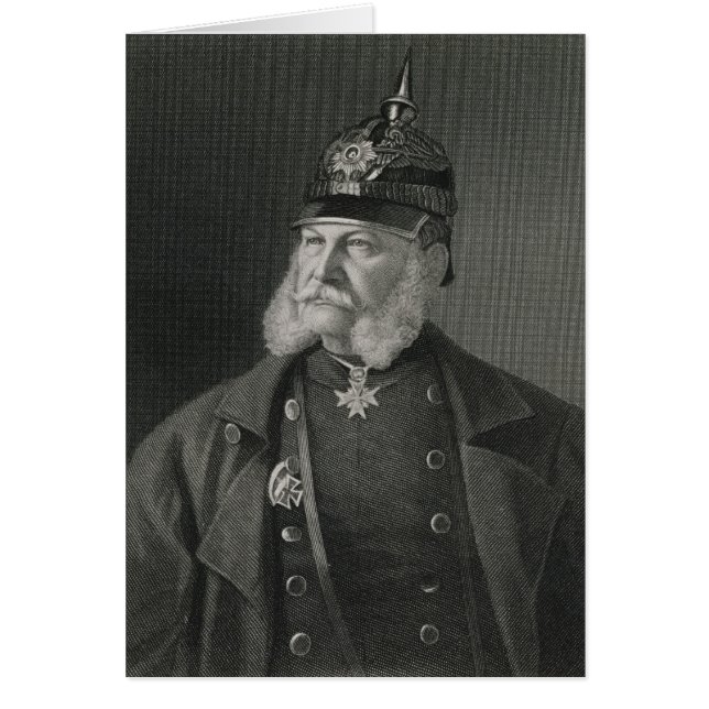 Portrait von William I. King of Preußen (Vorne)