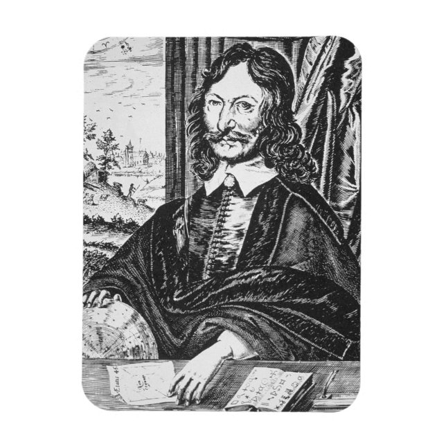 Portrait von William Lilly (1602-81), von seinem " Magnet (Vertikal)