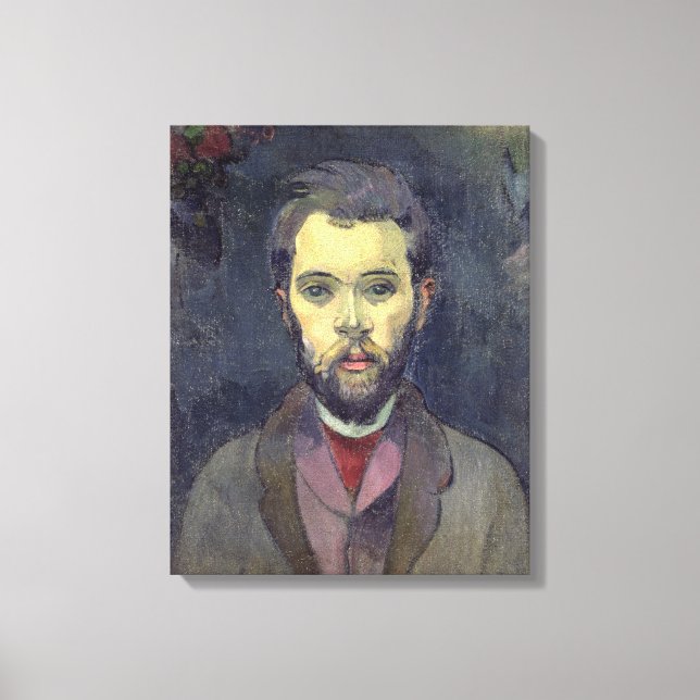 Portrait von William Molard (1862-1936), Schwedisc Leinwanddruck (Vorderseite)