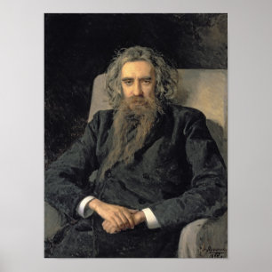 Portrait von Wladimir Sergejewitsch Solowjow, 1895 Poster