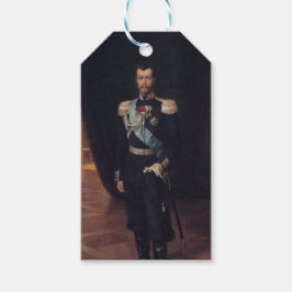 Portrait von Zar Nicholas II (von Albert Edelfelt) Geschenkanhänger