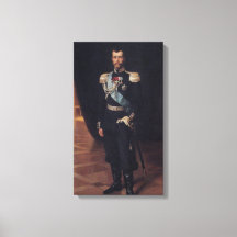 Portrait von Zar Nicholas II (von Albert Edelfelt)