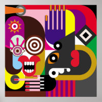 Portrait von zwei Frauen - Farbillustrierung. Frau