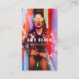Portrait Woman Girl Fotografy Business Card Visitenkarte