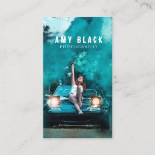 Portrait Woman Girl Fotografy Business Card Visitenkarte