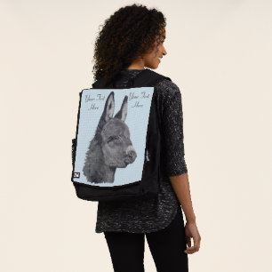 Portrait zeichnend realistische Kunst Original nie Rucksack