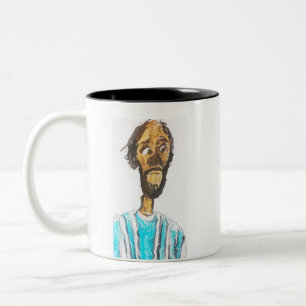 Portrait Zweifarbige Tasse