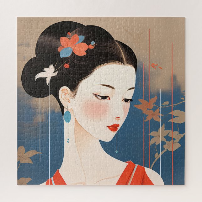 Portraits feiern die Schönheit Puzzle (Vertikal)