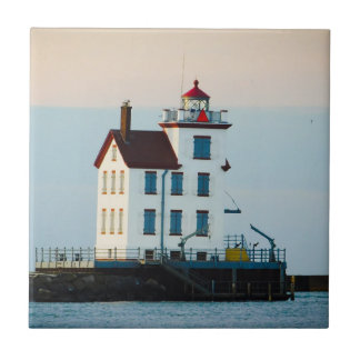 Portrait's Lake Erie Lighthouse Fliese