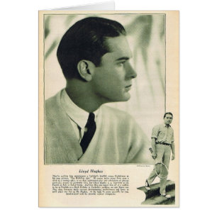 Porträt 1925 Lloyd Hughes durch Melbourne Spurr