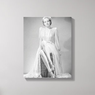 Porträt 2 leinwanddruck