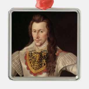 Porträt 3. Grafen Henrys Wriothesley Ornament Aus Metall