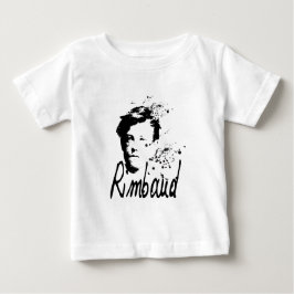 Porträt ARTHURS RIMBAUD Baby-T-Shirt Baby T-shirt