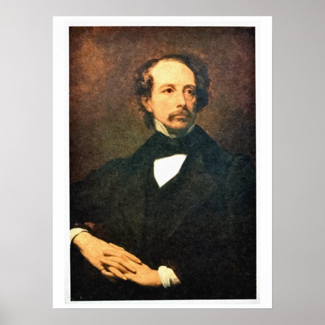 Porträt Benjamin Disraeli Poster (Vorne)