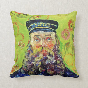 Porträt-Briefträger Joseph Roulin Vincent van Gogh Kissen