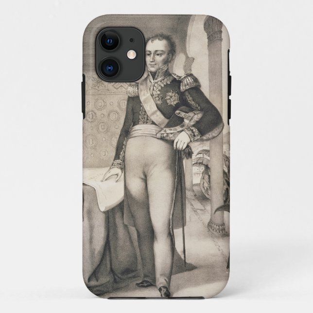 Porträt Comte de Bourmont (1773-1846), COM Case-Mate iPhone Hülle (Rückseite)