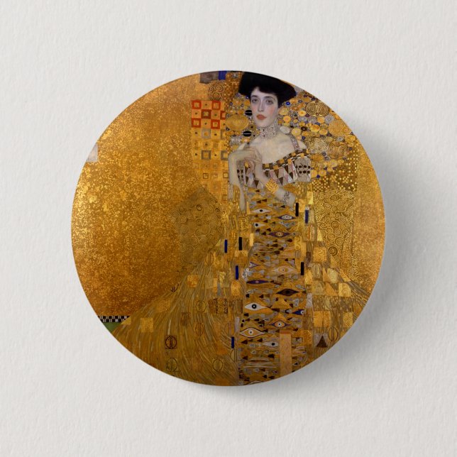 Porträt der Adele Bloch-Bauer Button (Vorderseite)