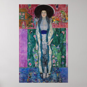 Porträt der Adele Bloch Bauer, Gustav Klimt Poster