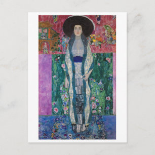 Porträt der Adele Bloch-Bauer, Gustav Klimt Postkarte