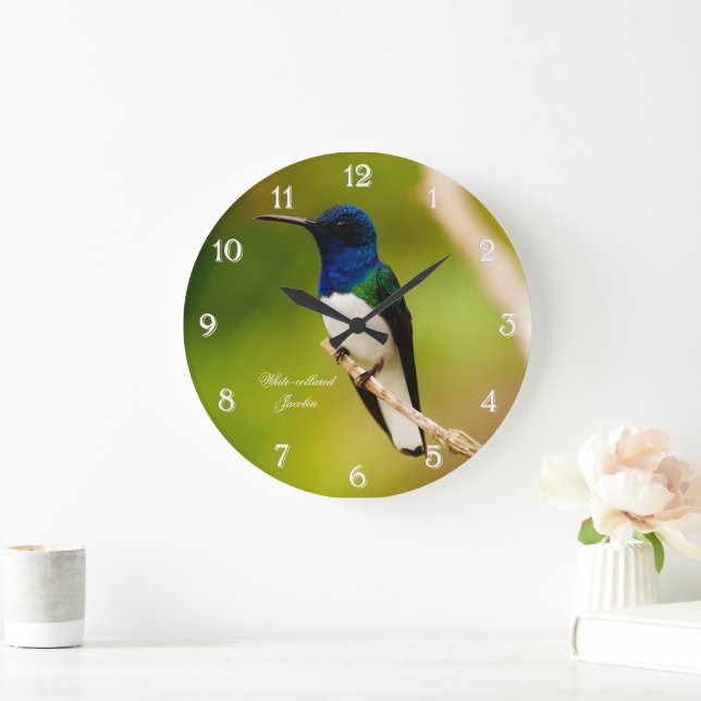 Porträt der Betrachtungs-runden Uhr (Zuhause)