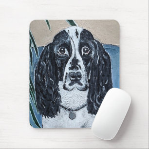 Porträt der Cocker Spaniel-Malerei von Alfred Fox Mousepad
