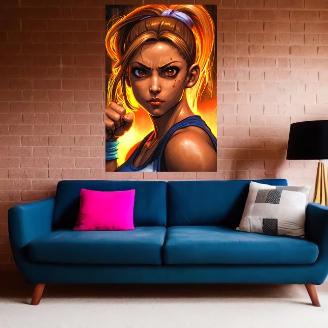 Porträt der jungen Dame | Art der AI Poster (Von Creator hochgeladen)