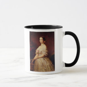 Porträt der Kaiserin Eugenie 1854 Tasse