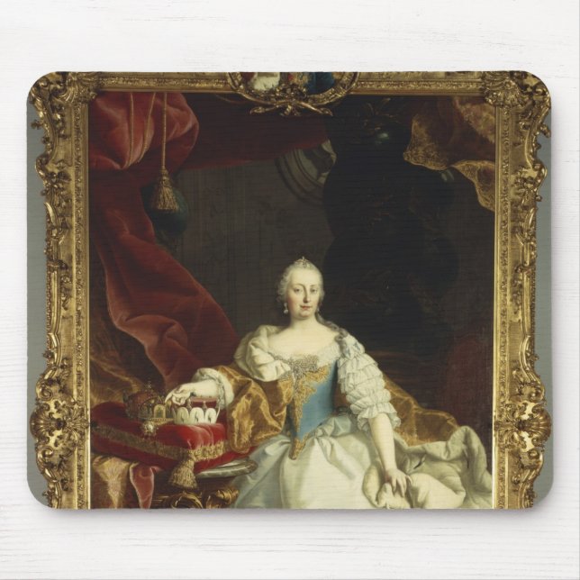 Porträt der Kaiserin Maria Theresa Mousepad (Vorne)