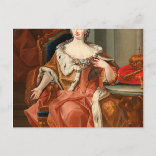 Porträt der Kaiserin Maria Theresia Postkarte