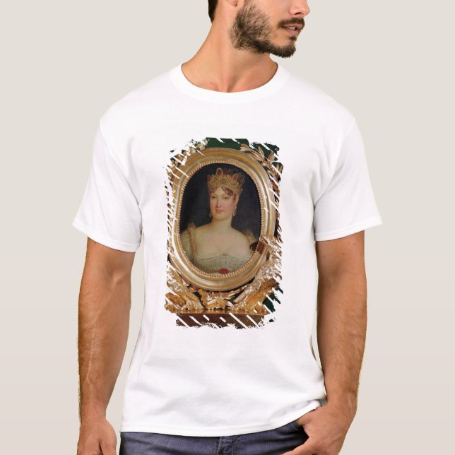 Porträt der Kaiserin Marie-Louise von Österreich T-Shirt (Vorderseite)