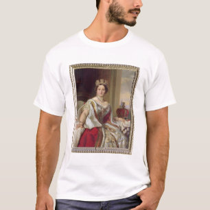 Porträt der Königin Victoria (1819-1901) 1859 (Öl T-Shirt