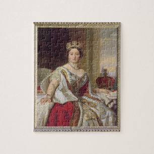 Porträt der Königin Victoria (1819-1901) 1859 ( Puzzle