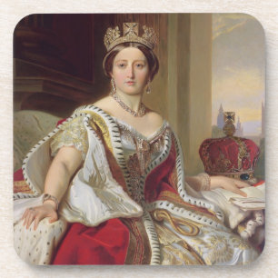 Porträt der Königin Victoria (1819-1901) 1859 ( Untersetzer