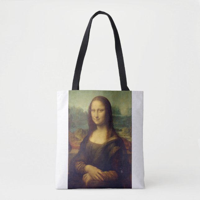 Porträt der Mona Lisa del Giocondo von Leonardo da (Vorderseite)